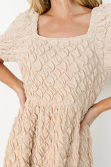 Keri Gathered Dress | Baltic Born Light Taupe