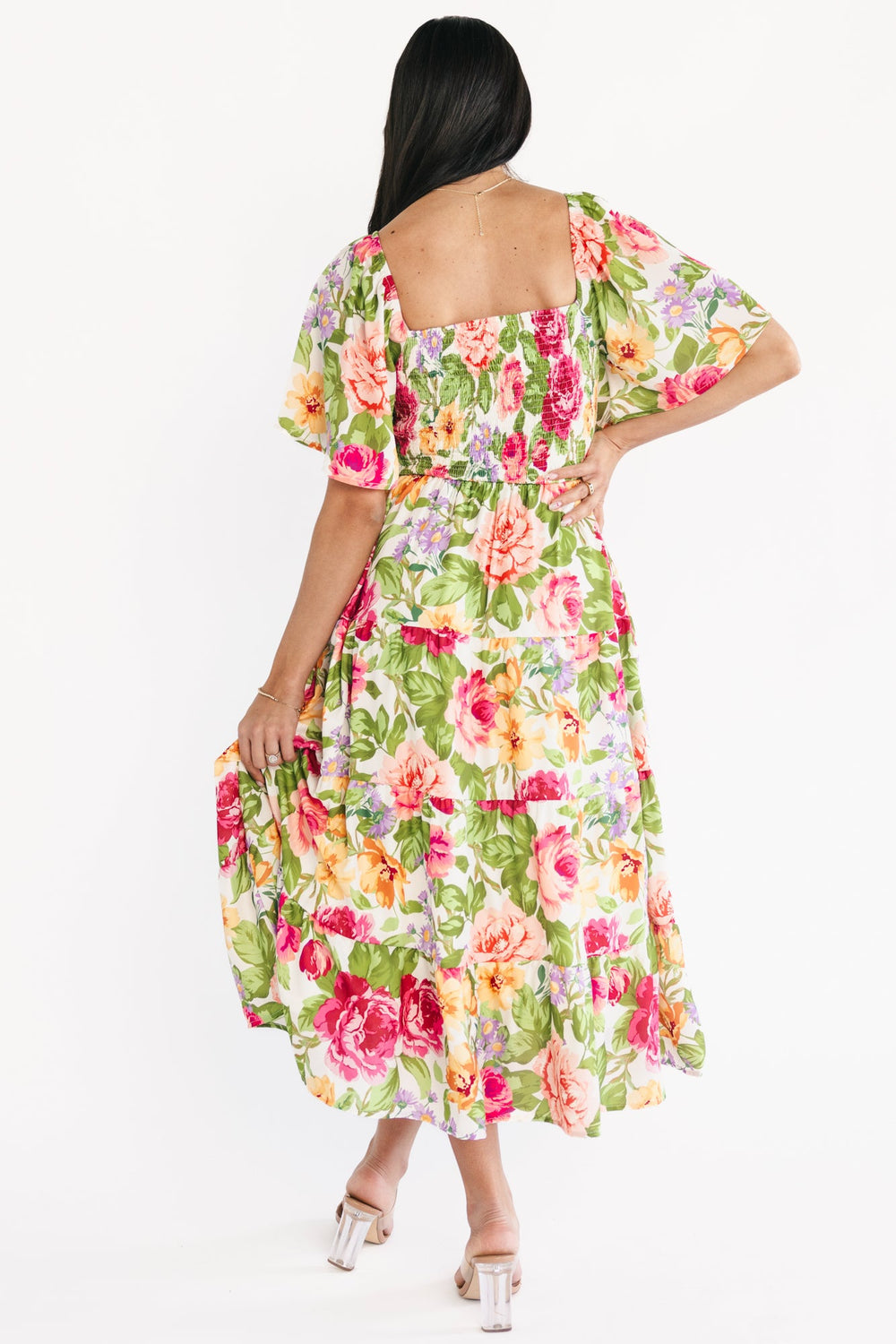 Paislee Midi Dress | Baltic Born Multi Floral