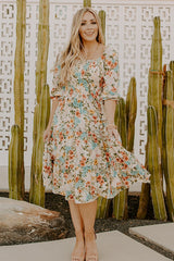Marta Smocked Midi Dress | Baltic Born Summer Floral