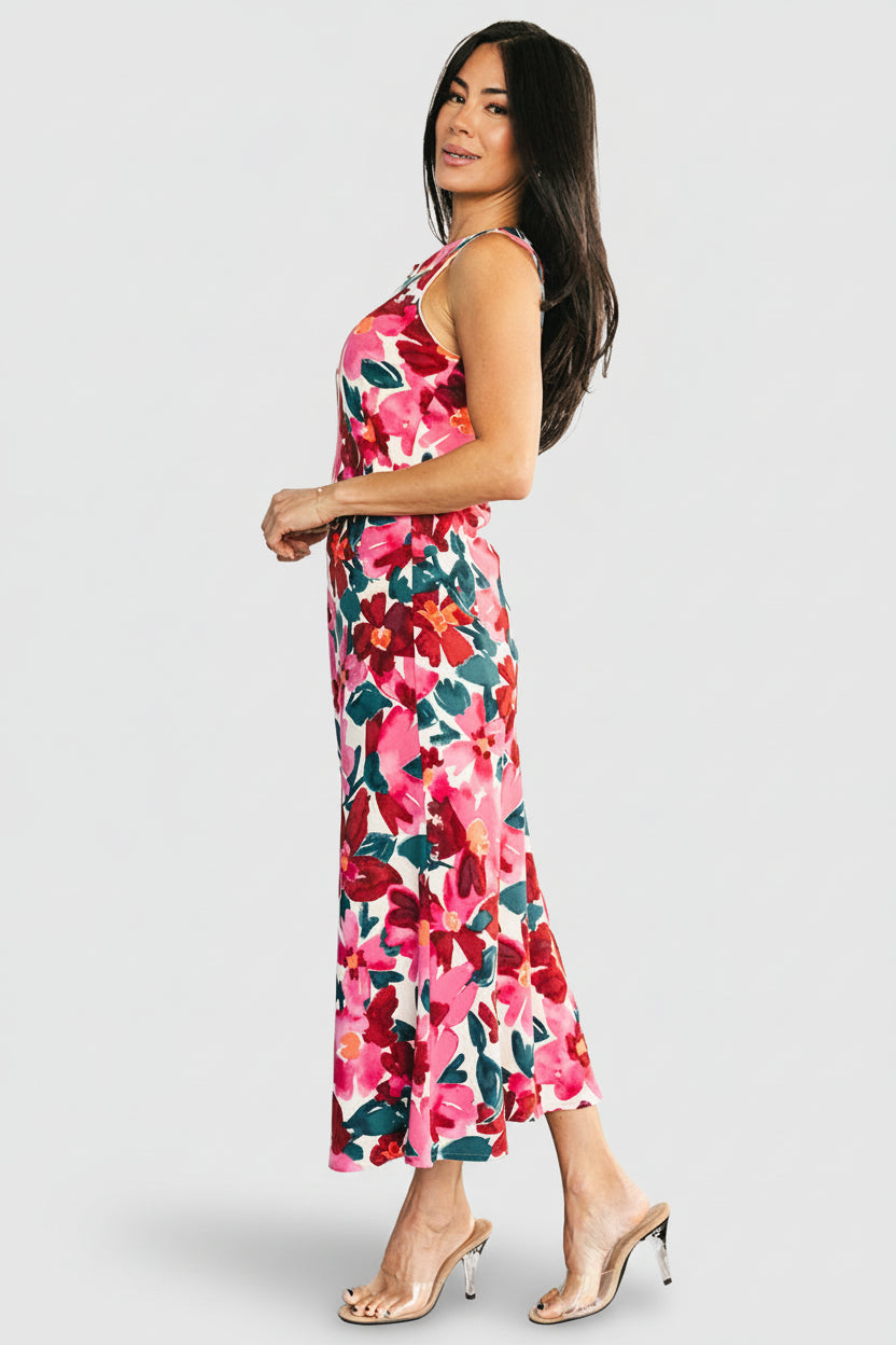 Fernanda Midi Dress | Baltic Born Fuchsia Floral