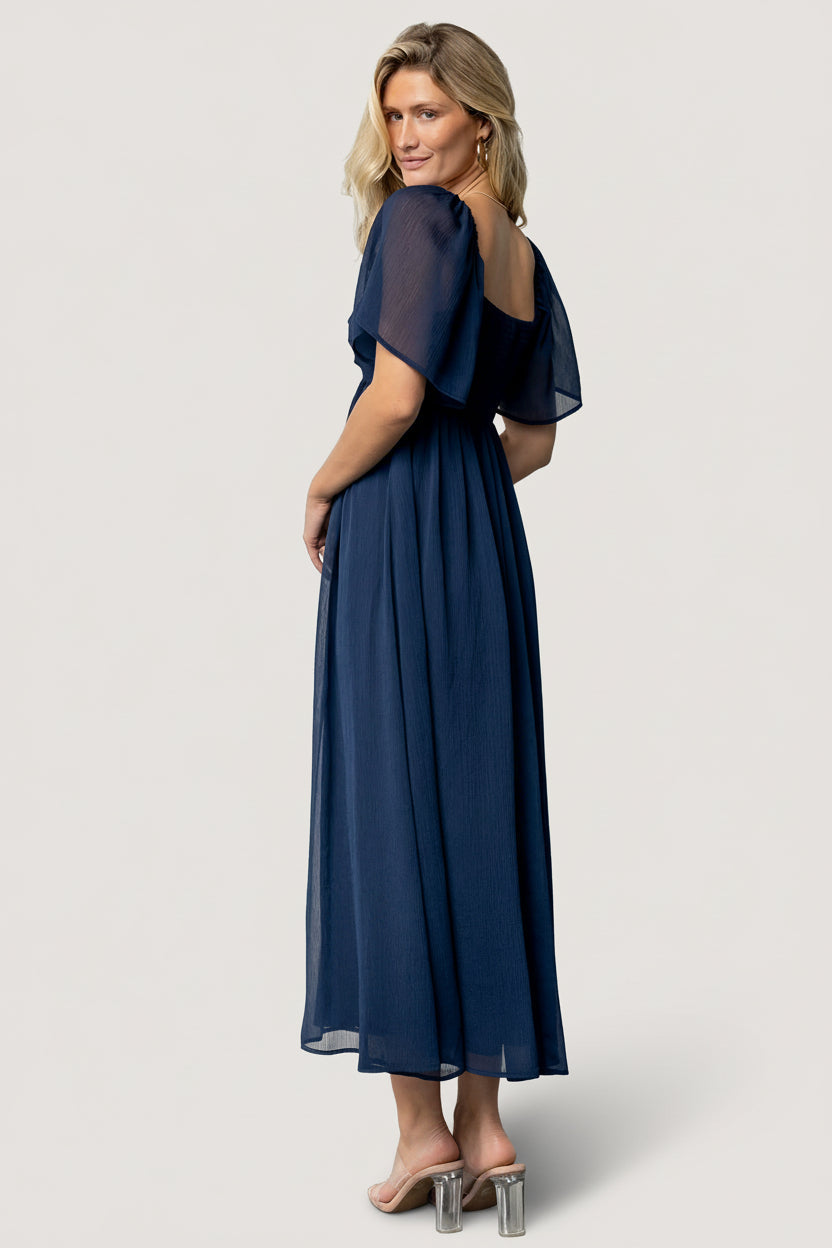 Nora Midi Dress | Baltic Born Navy