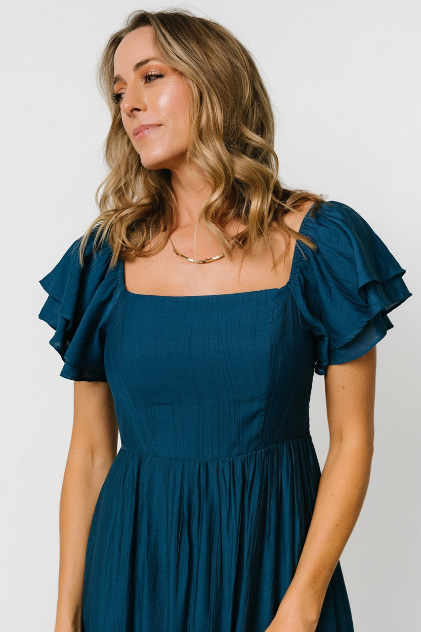 Buttercup Midi Dress | Baltic Born Deep Blue