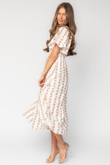 Turner Smocked Midi Dress | Baltic Born Cream Multi