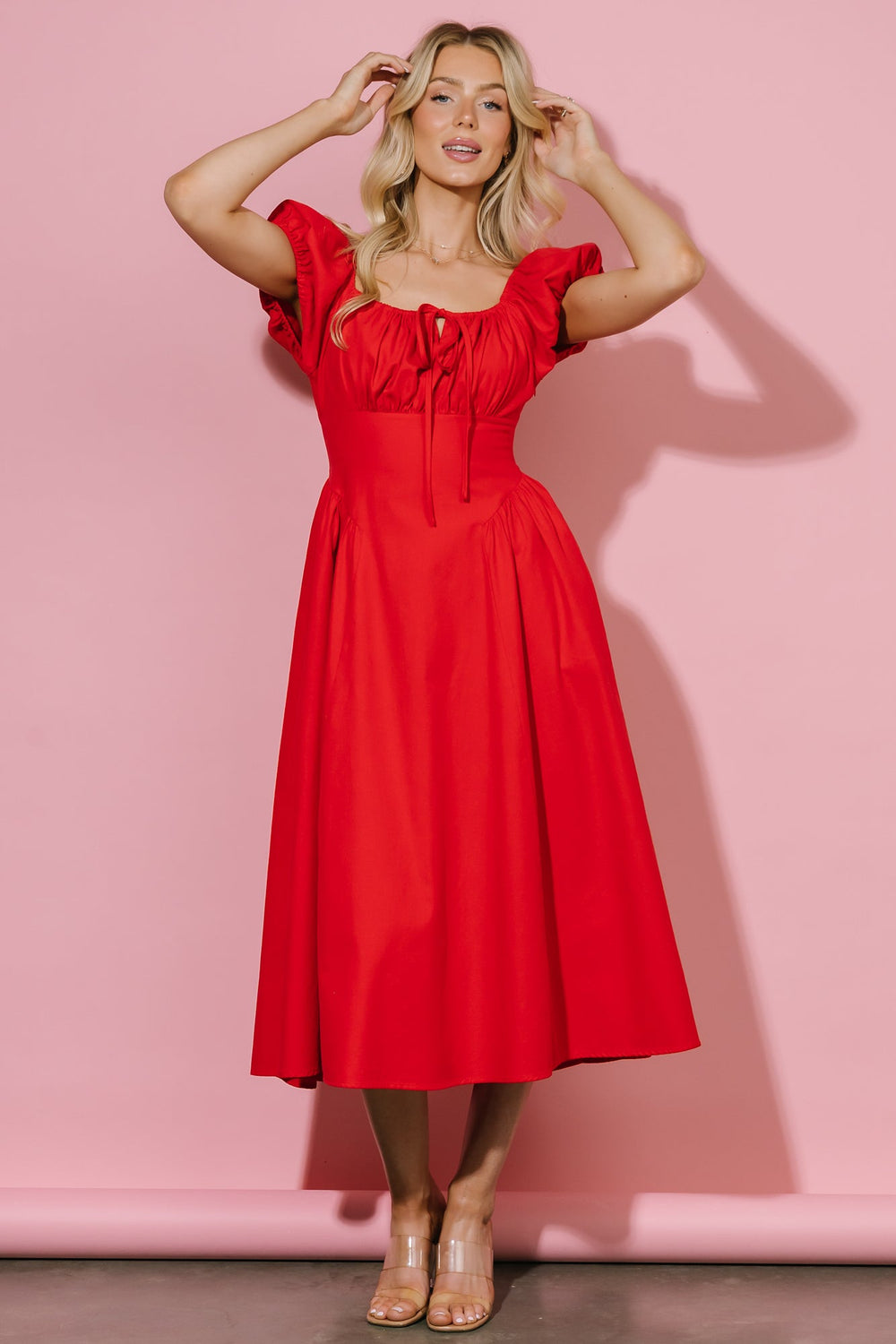 Havana Midi Dress | Baltic Born Red
