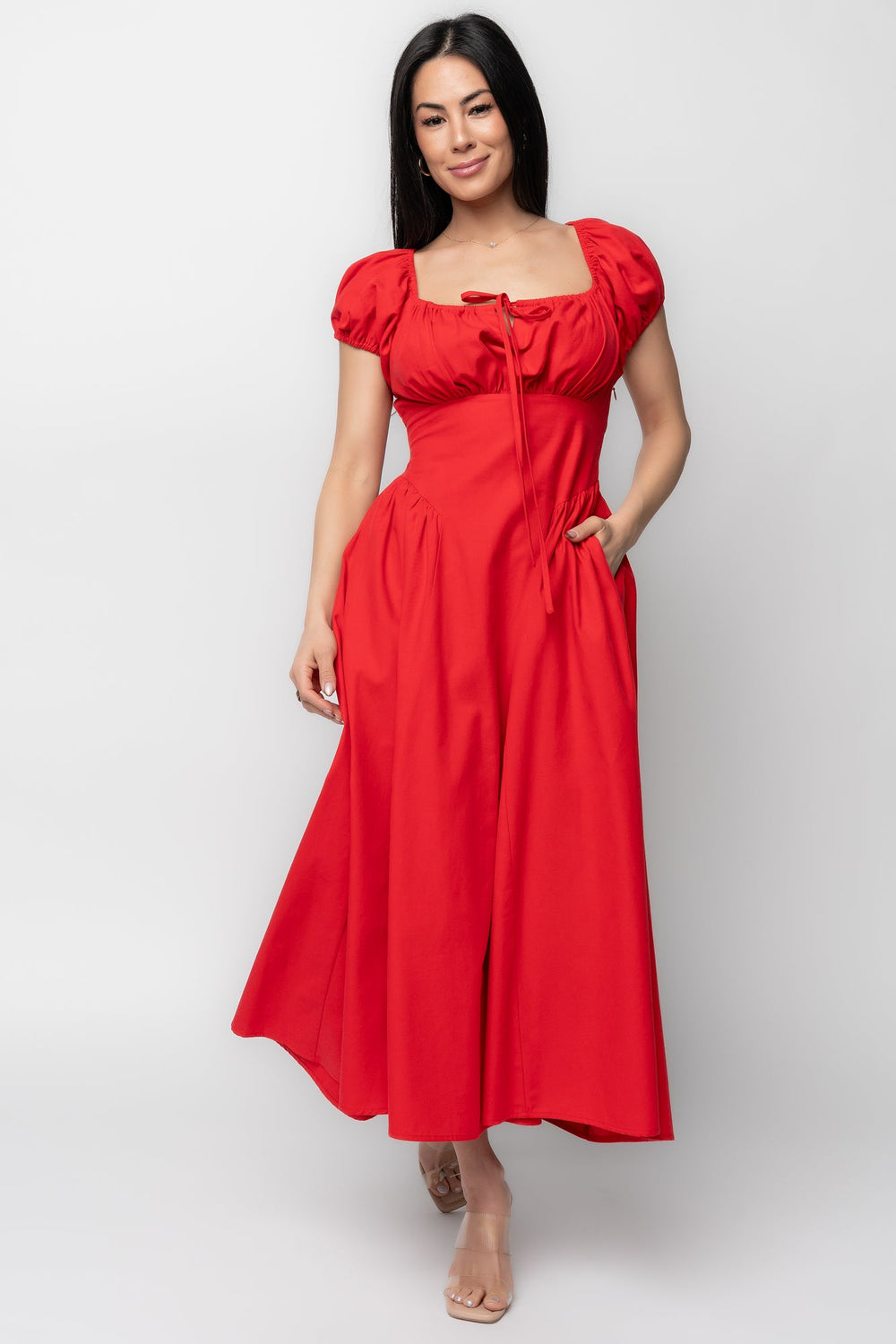 Havana Midi Dress | Baltic Born Red