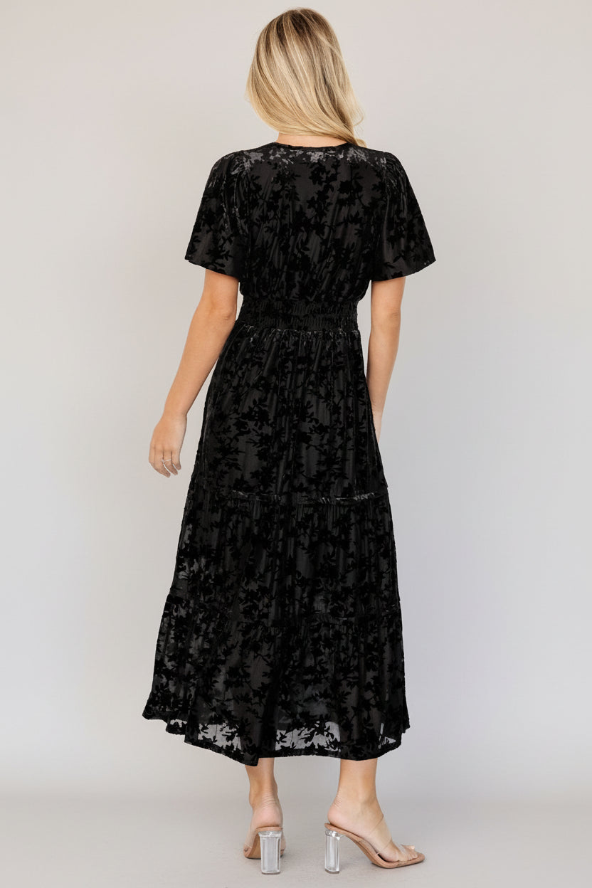 Bronwyn Velvet Dress | Baltic Born Black