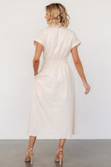 Larah Button Dress | Baltic Born Natural