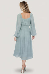 Dalton Pleated Midi Dress | Baltic Born Light Sage