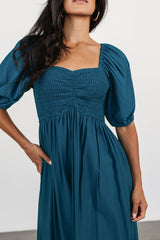 Stefania Midi Dress | Baltic Born Mediterranean Blue