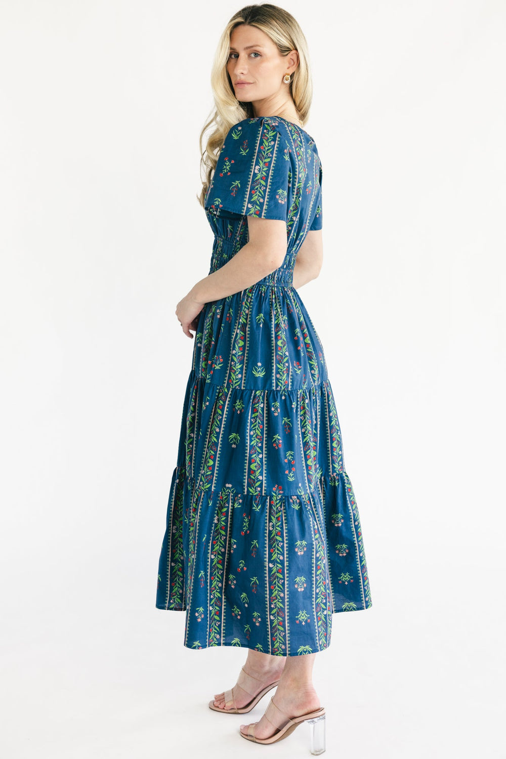 Sorrel Midi Dress | Baltic Born Navy Multi Floral