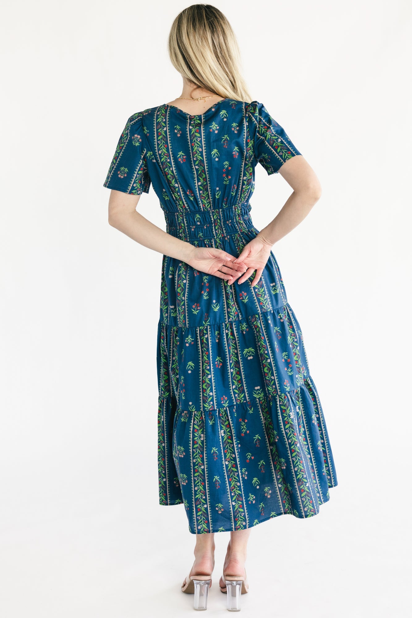 Sorrel Midi Dress | Baltic Born Navy Multi Floral