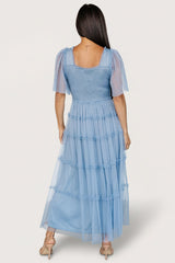 Bexley Tulle Dress | Baltic Born Dusty Blue