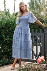Bexley Tulle Dress | Baltic Born Dusty Blue