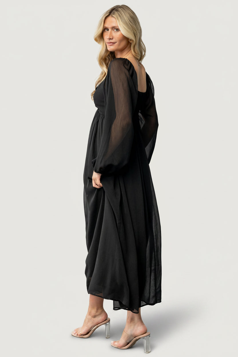 Dione Midi Dress | Baltic Born Black