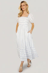 Martine Puff Sleeve Dress | Baltic Born Ivory Multi Floral