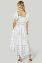 Martine Puff Sleeve Dress | Baltic Born Ivory Multi Floral