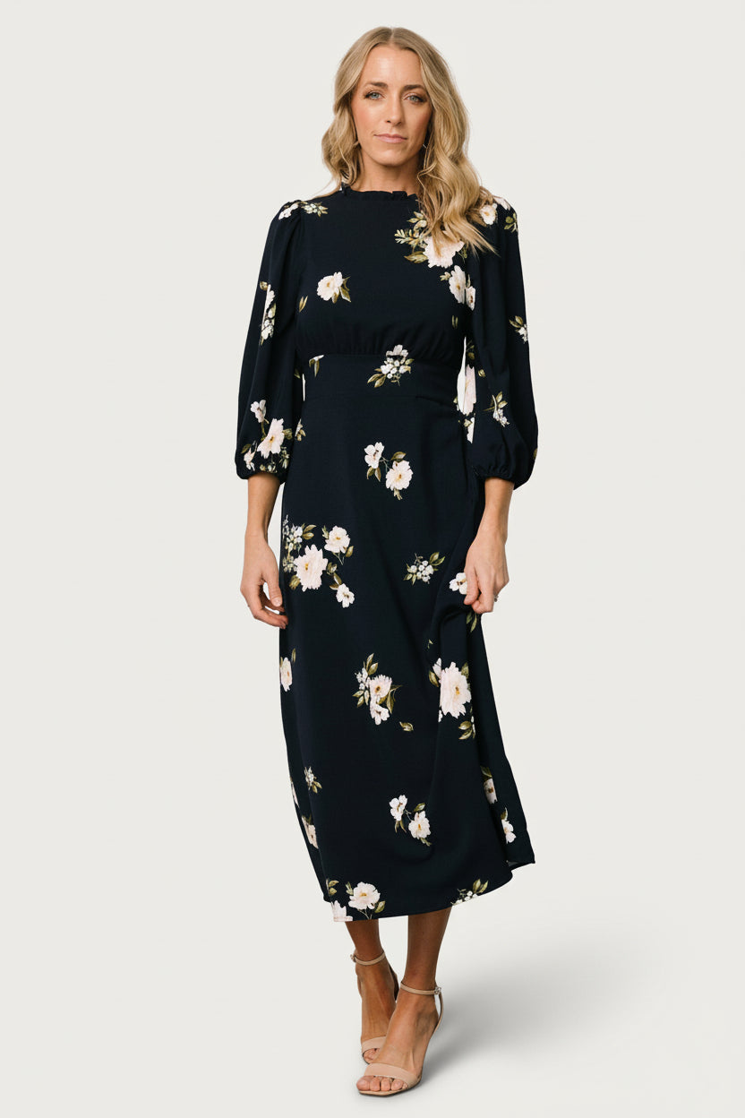 Karalie Maxi Dress | Baltic Born Navy Floral