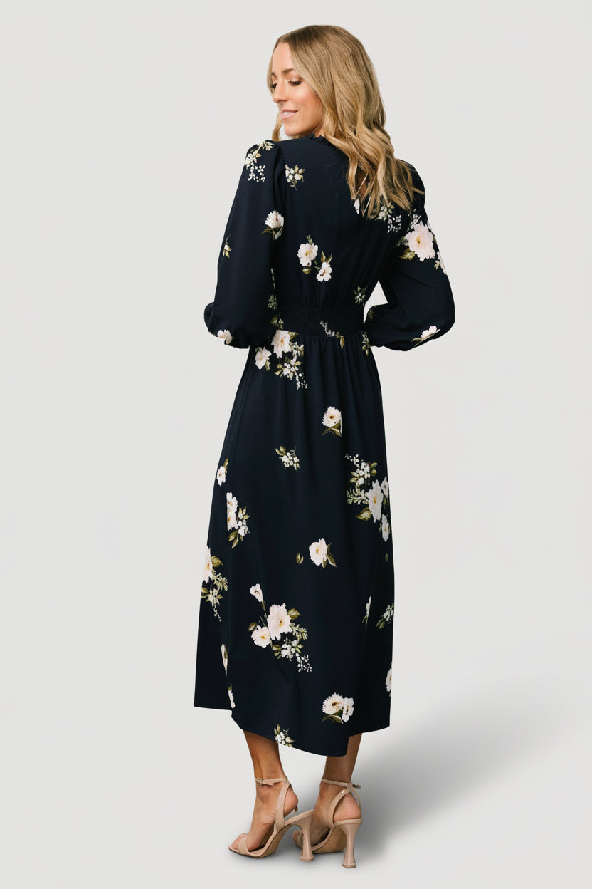 Karalie Maxi Dress | Baltic Born Navy Floral
