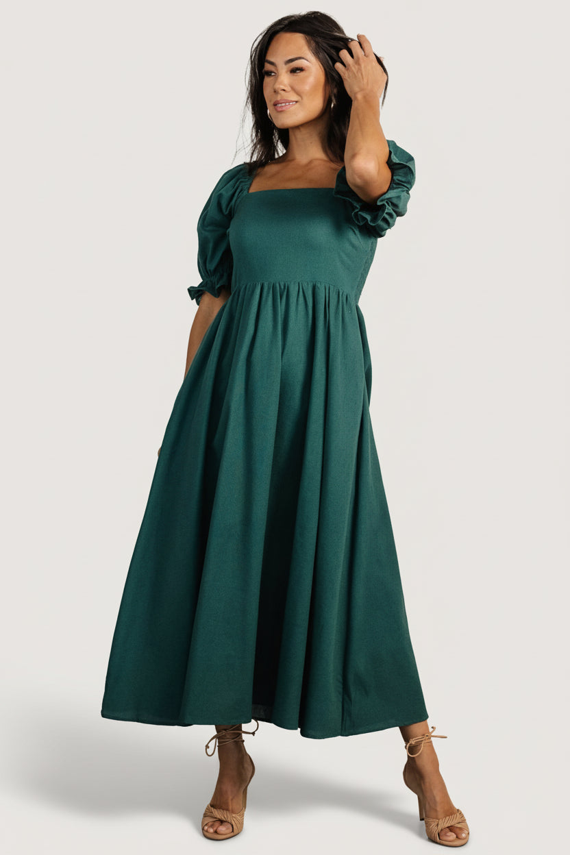 Britton Midi Dress | Baltic Born Evergreen