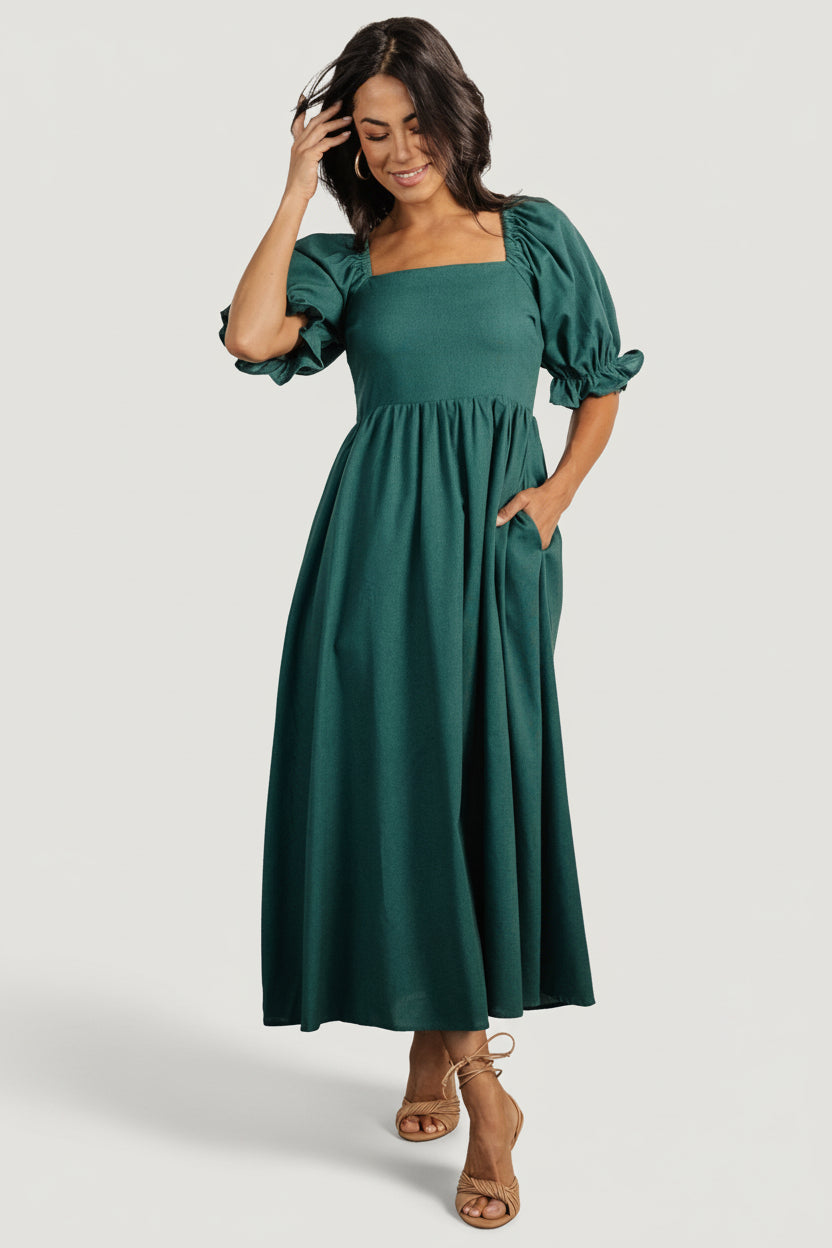 Britton Midi Dress | Baltic Born Evergreen