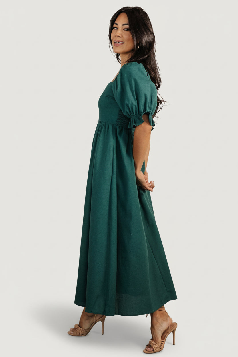 Britton Midi Dress | Baltic Born Evergreen