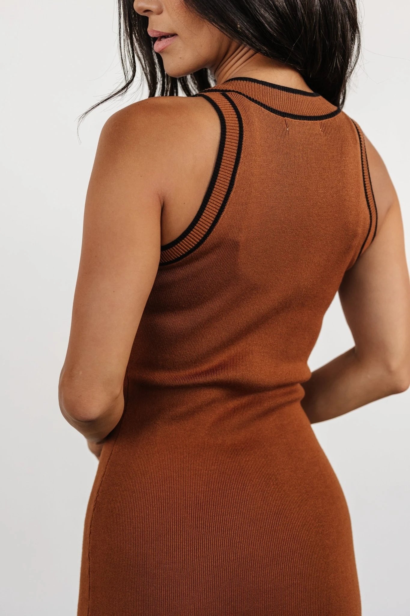 Tove Knit Tank Midi Dress | Baltic Born Copper