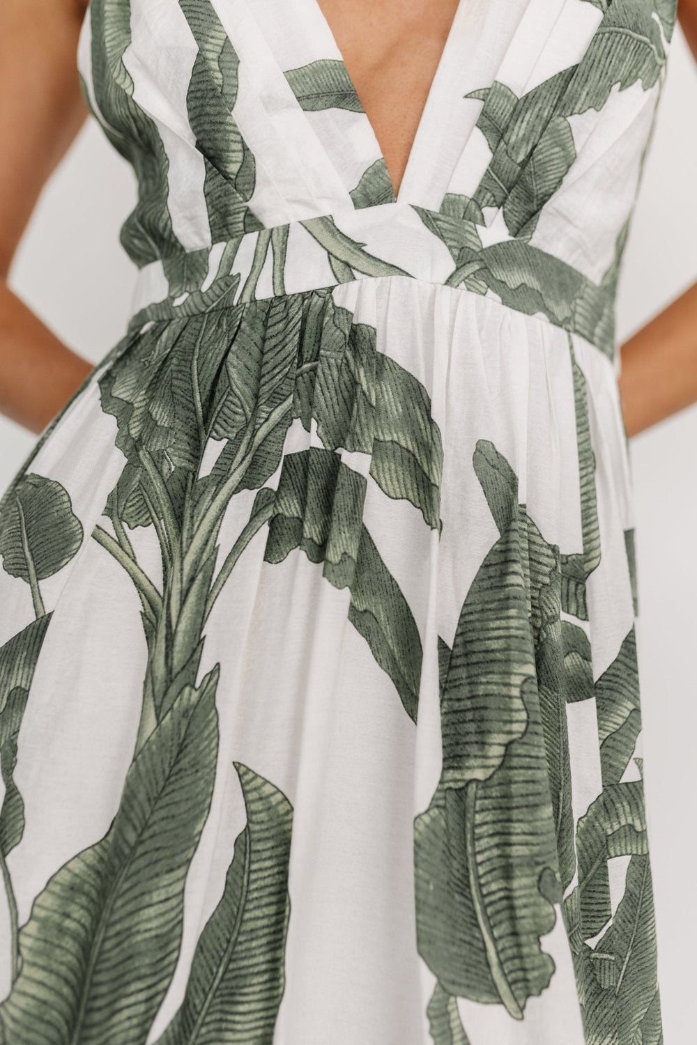 Miramar Maxi Dress | Baltic Born Green Print
