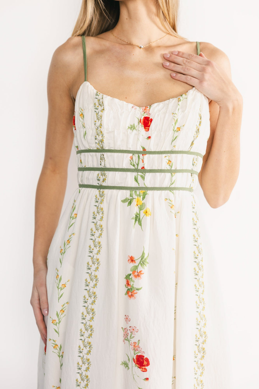 Cerise Midi Dress | Baltic Born Multi Floral