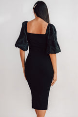 Weyland Bodycon Midi Dress | Baltic Born Black