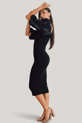 Weyland Bodycon Midi Dress | Baltic Born Black