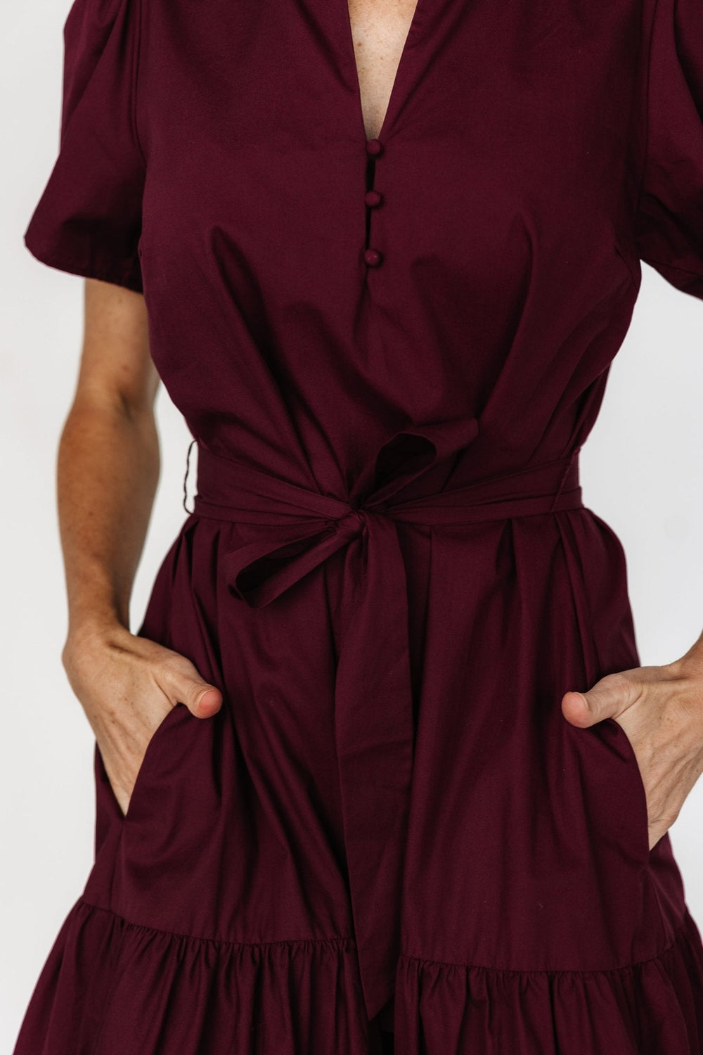 Providence Poplin Dress | Baltic Born Wine