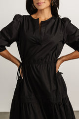 Santa Fe Poplin Midi Dress | Baltic Born Black