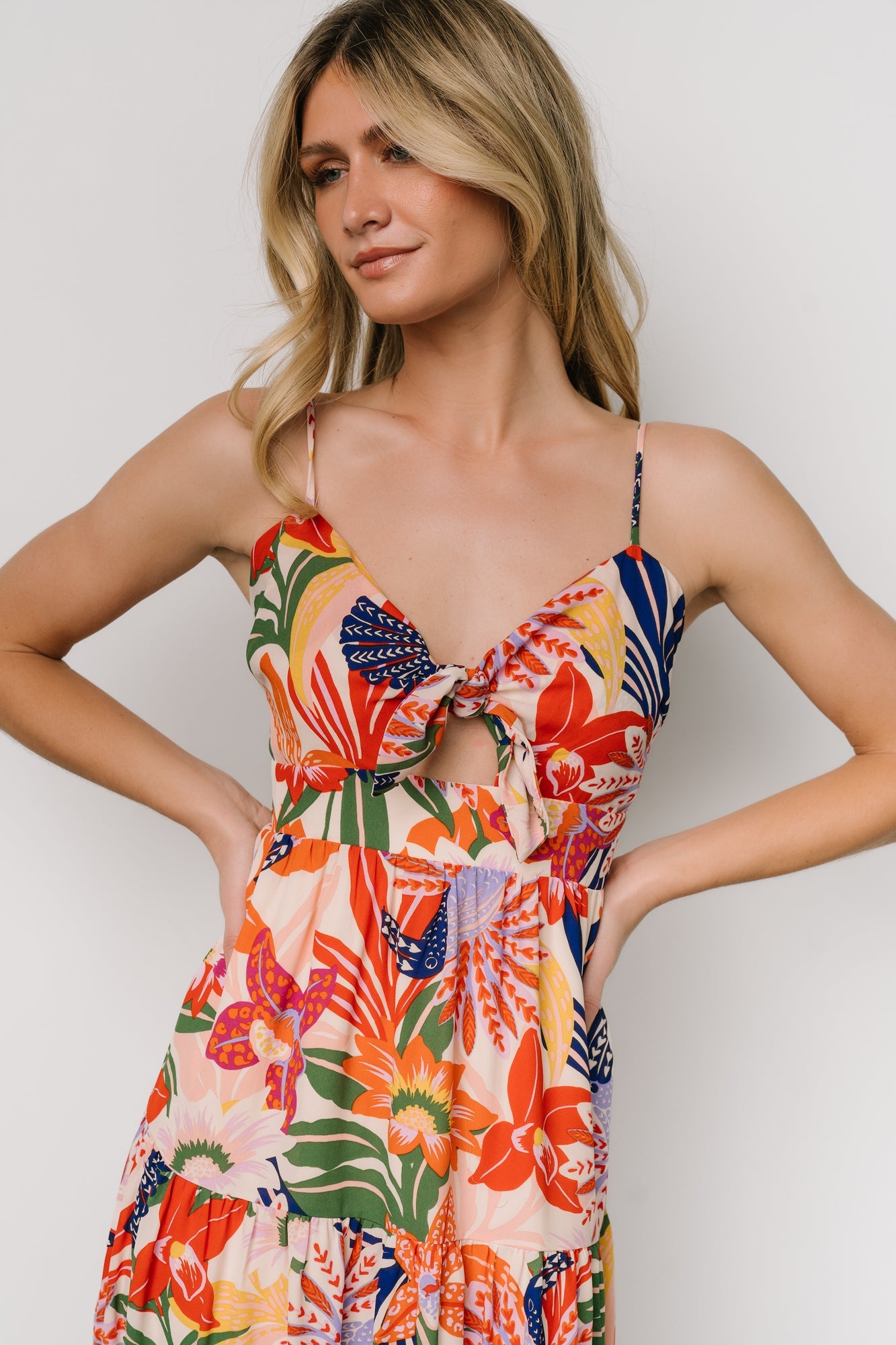Jaide Midi Dress | Baltic Born Multi Print