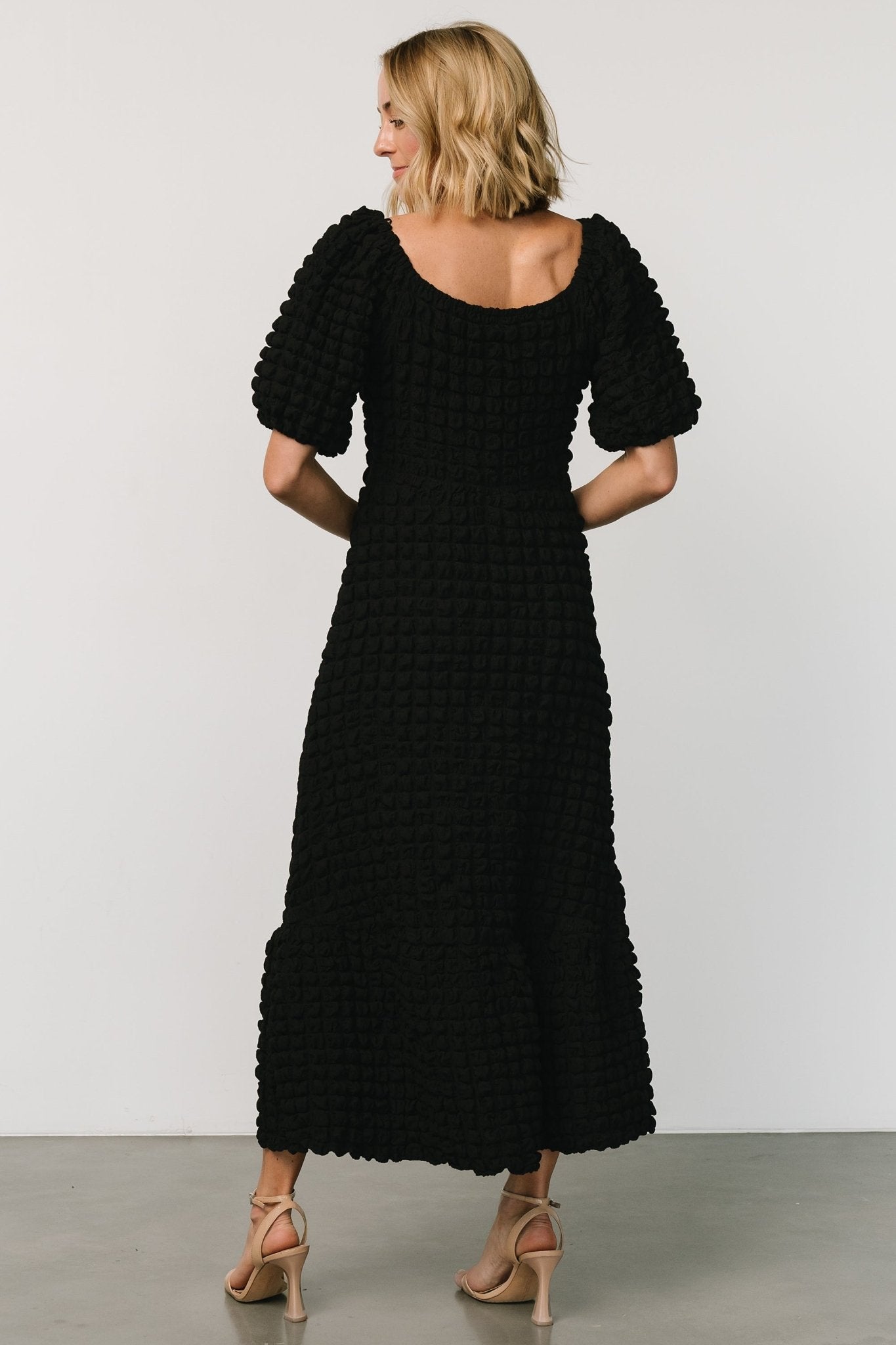 Therese Textured Dress | Baltic Born Black