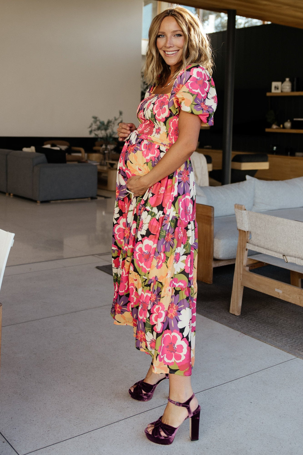 Mazatlan Maxi Dress | Baltic Born Vibrant Floral