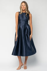 Chandra Midi Dress | Baltic Born Navy