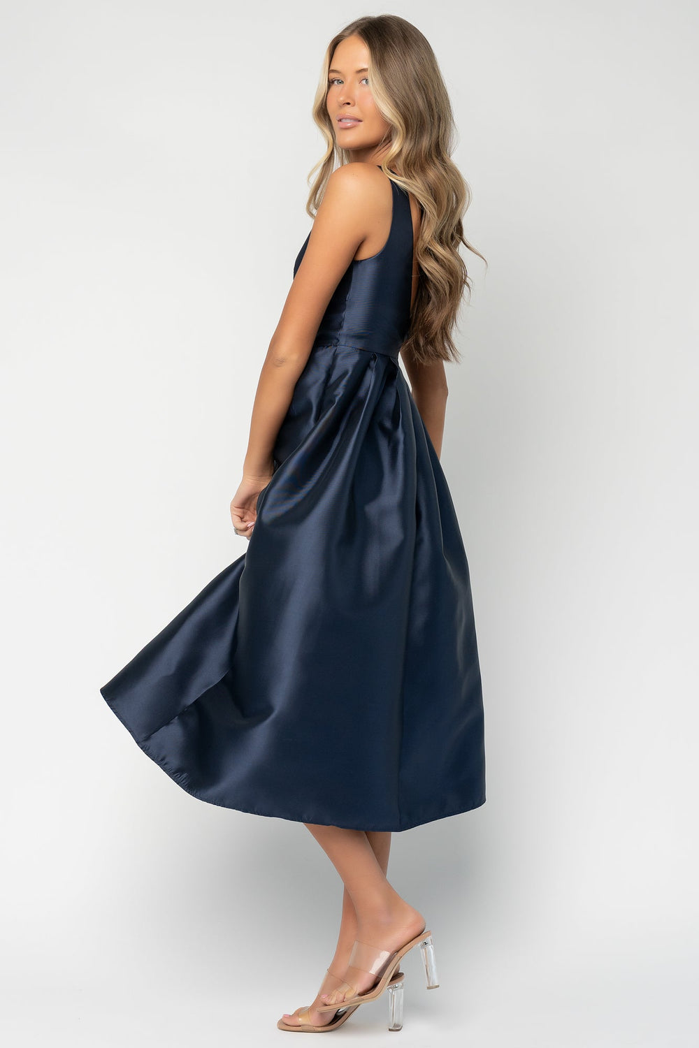 Chandra Midi Dress | Baltic Born Navy