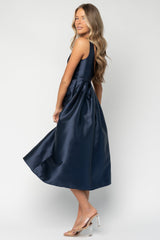 Chandra Midi Dress | Baltic Born Navy