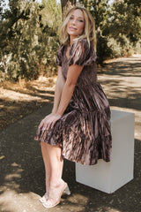 Fay Velvet Midi Dress | Baltic Born Cocoa
