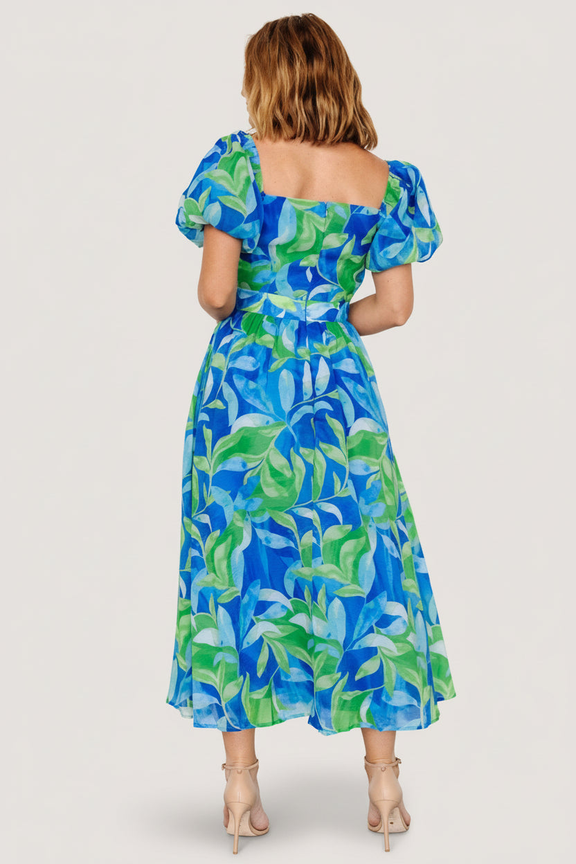 Catalina Midi Dress | Baltic Born Blue + Green