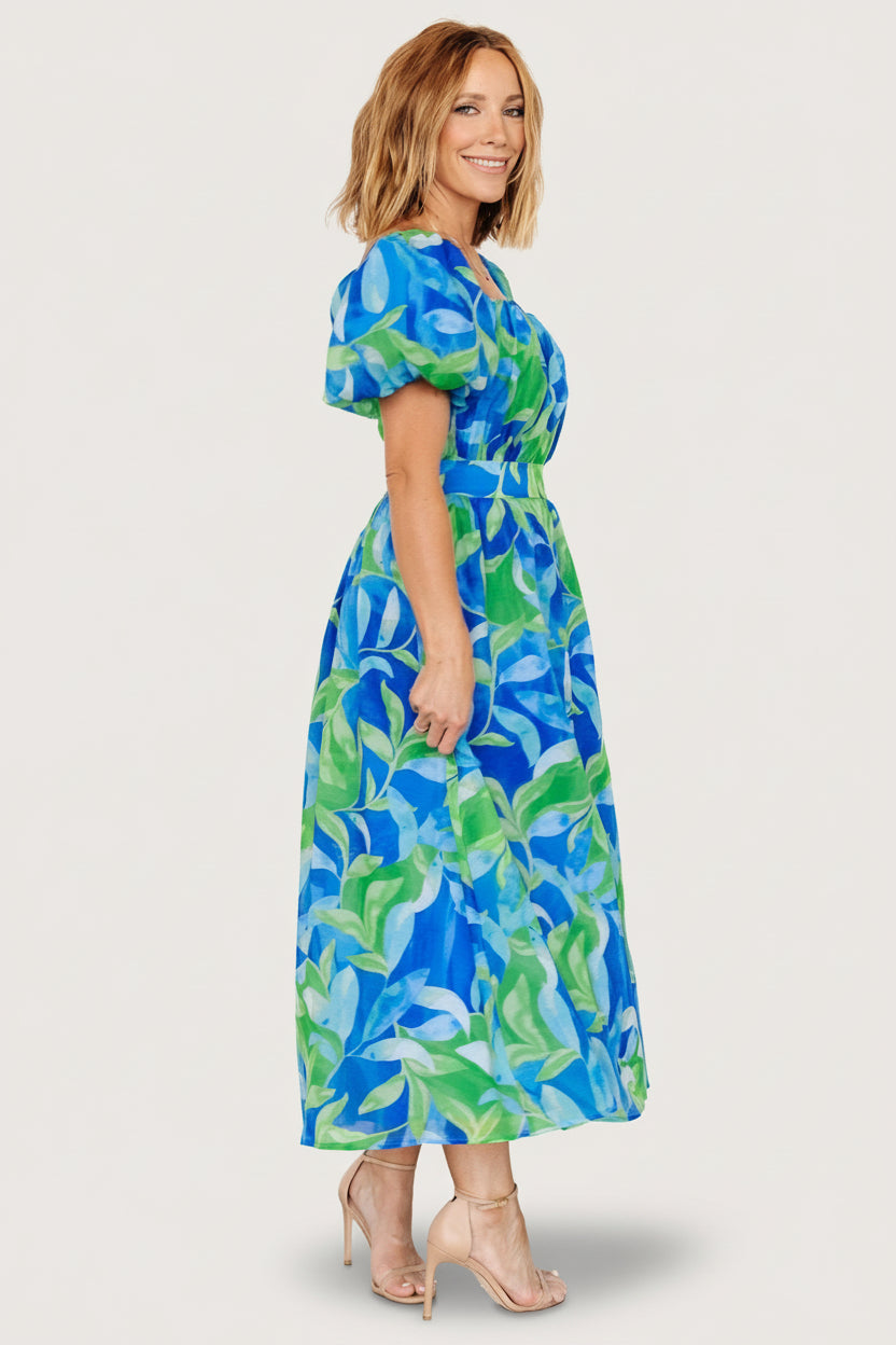 Catalina Midi Dress | Baltic Born Blue + Green
