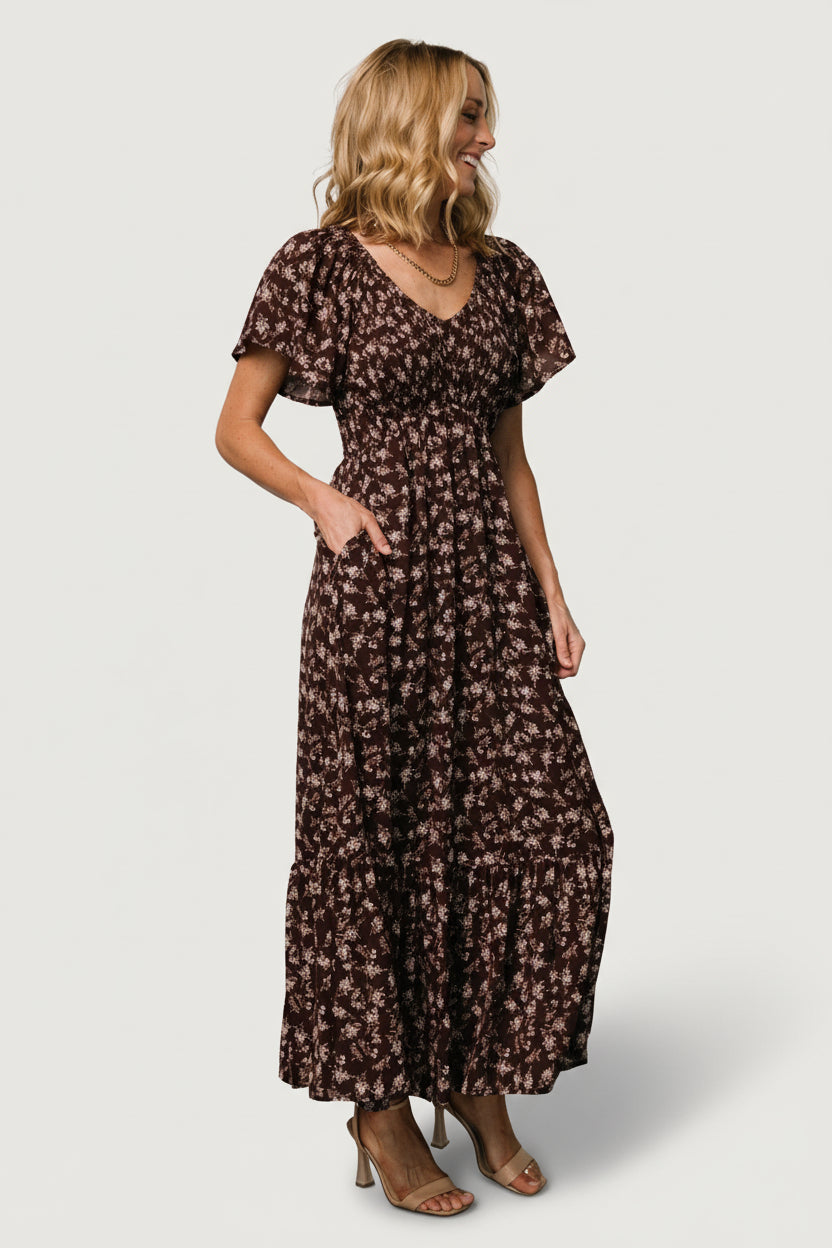 Joanie Smocked Dress | Baltic Born Clove Floral