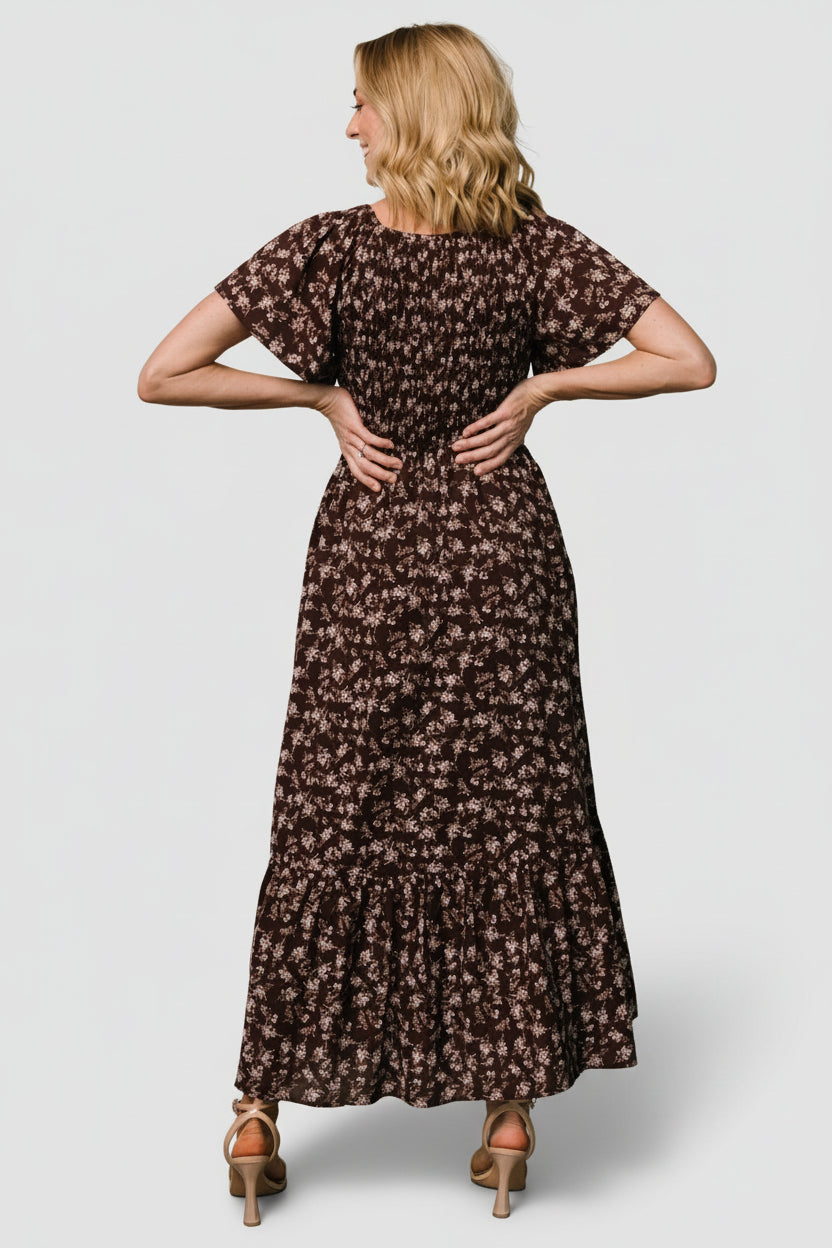 Joanie Smocked Dress | Baltic Born Clove Floral