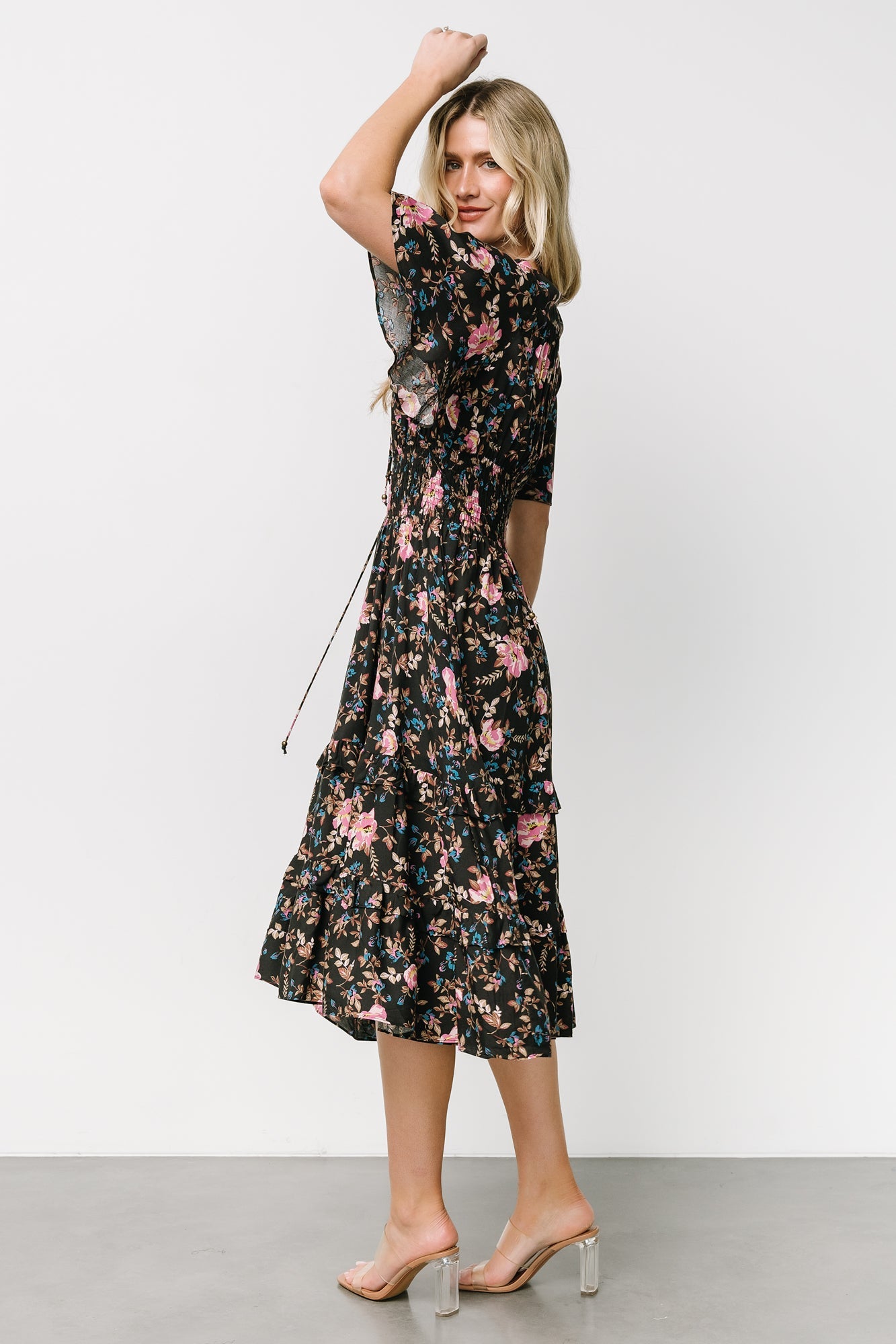 Spell Boho Midi Dress | Baltic Born Midnight Garden