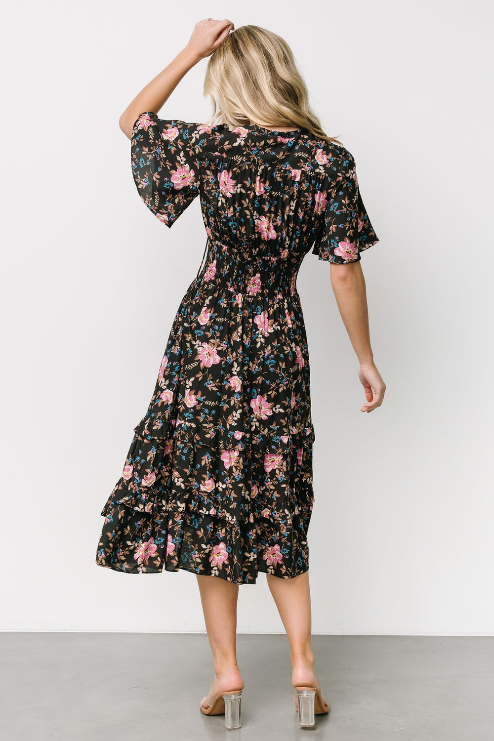 Spell Boho Midi Dress | Baltic Born Midnight Garden