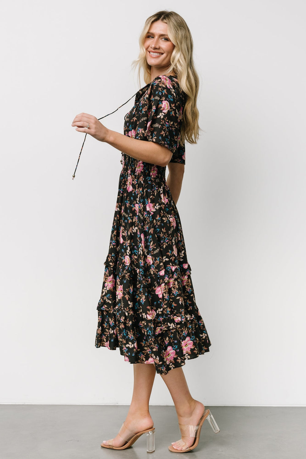 Spell Boho Midi Dress | Baltic Born Midnight Garden