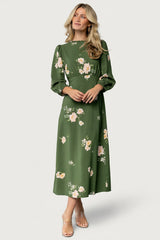 Karalie Maxi Dress | Baltic Born Green Floral