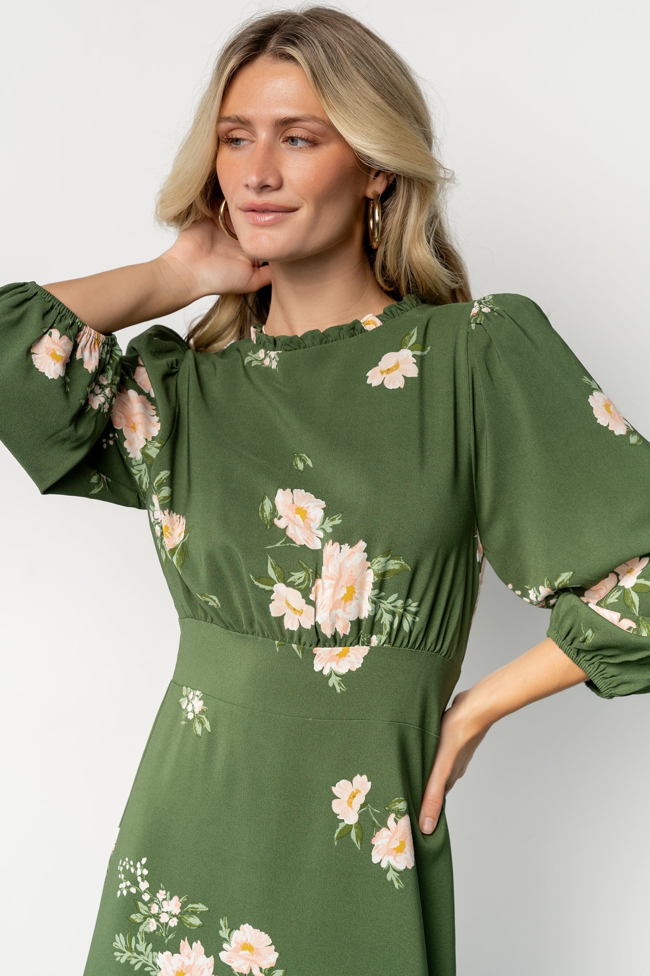 Karalie Maxi Dress | Baltic Born Green Floral