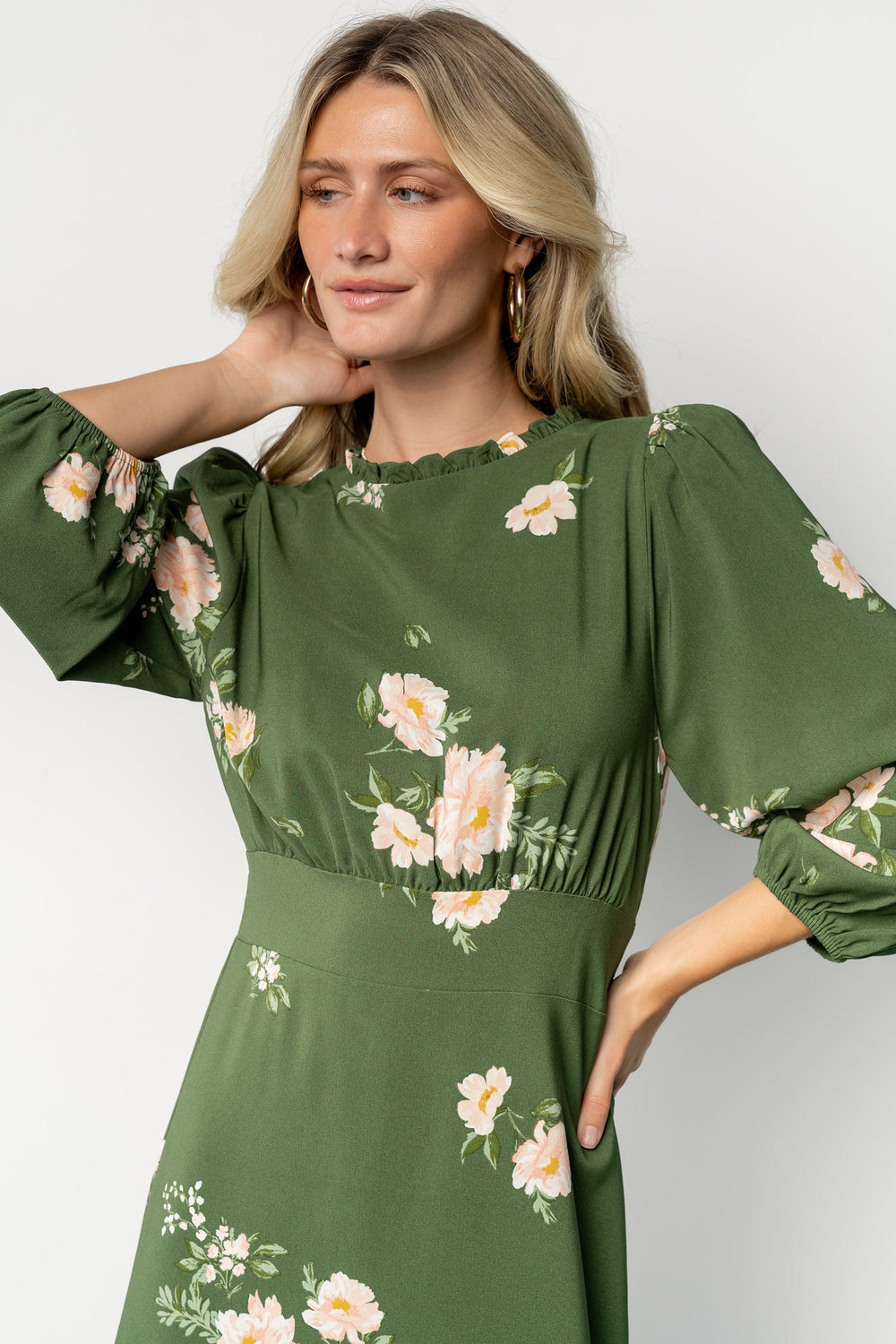Karalie Maxi Dress | Baltic Born Green Floral