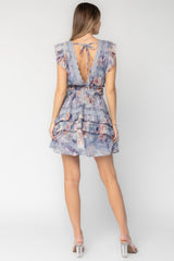 Bella Short Dress | Baltic Born Lavender Multi